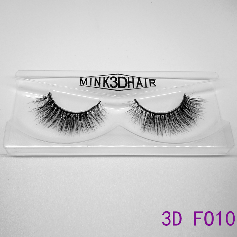 3D Mink-ögonfransar