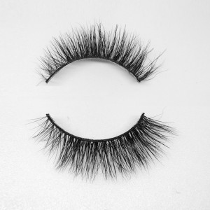 3D Mink-ögonfransar