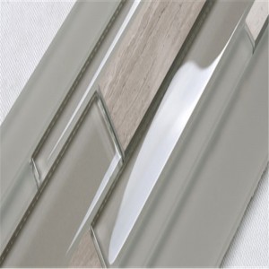 HSD132 Moderna dekorativa remsor Kök Glas Keramiska Backsplash Väggtegel