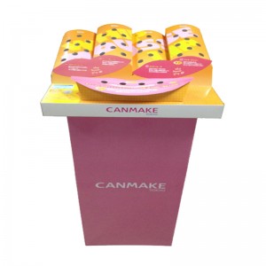 YJ Display Leverantörer Pop Kartong Papperskärm Stativ Wellpapp kartong