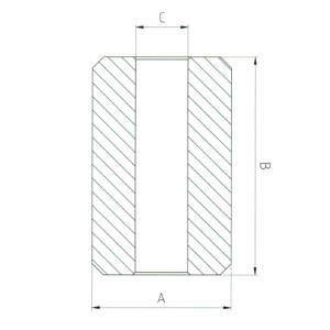 Stålknappar S-409 Swaging Ärm