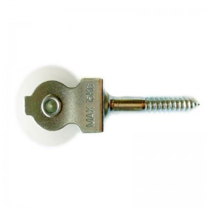 Swivel Eye Nylon Remskiva Zink Alloy Die Cast