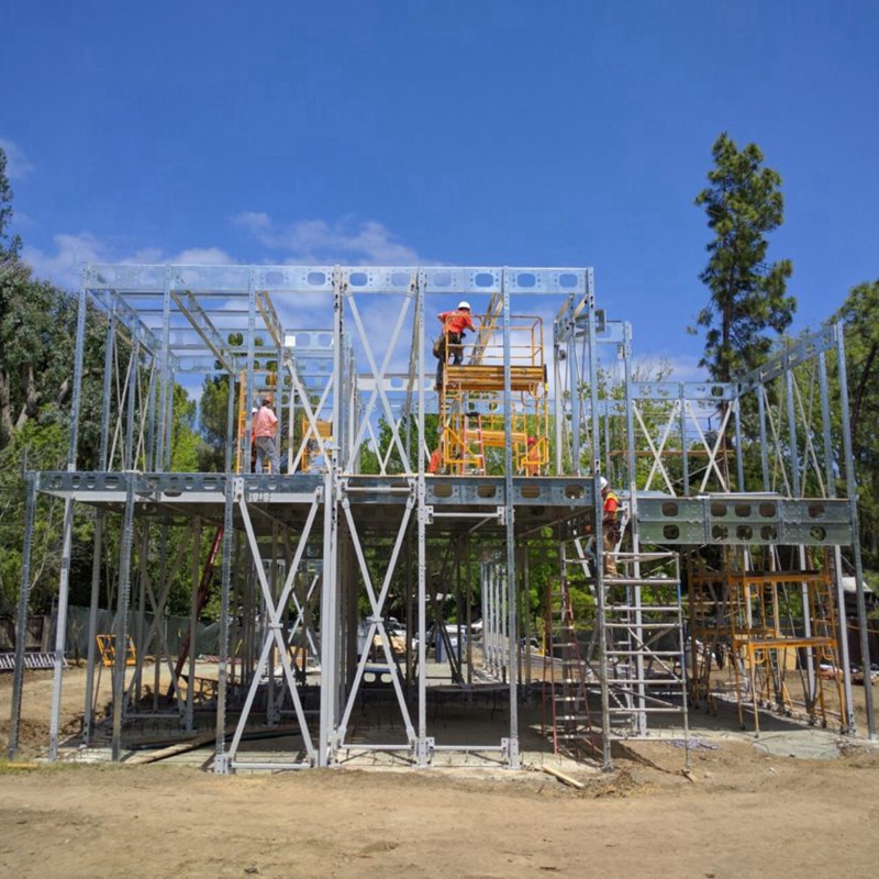 Hus för metallbyggnad