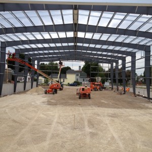 Industriell stålbyggnad