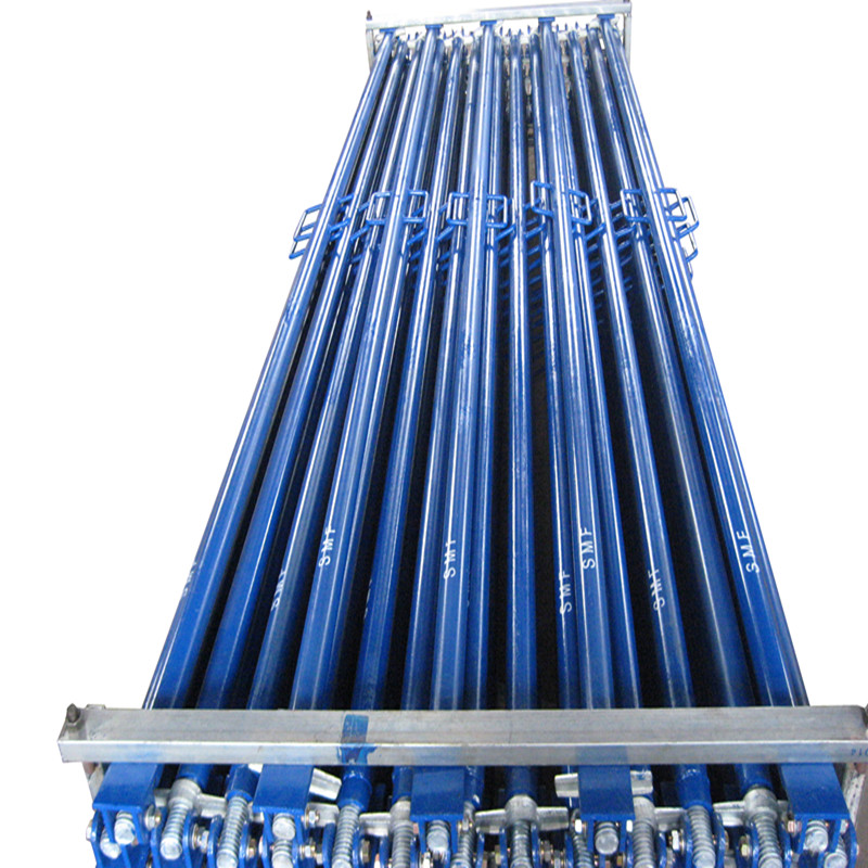 Scaffolding Wall Push Pull Prop Painted Blue
