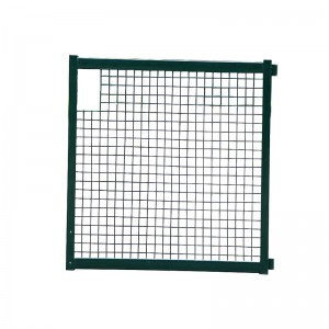 Löd svetsgrind med pulverlackerat staket