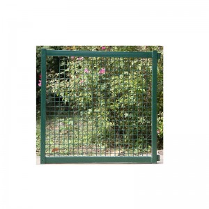 Löd svetsgrind med pulverlackerat staket