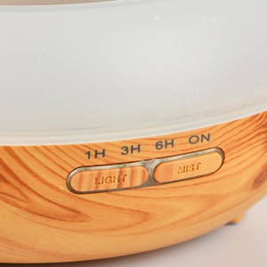 Hot Sale Hem Ultraljud Aroma Trä Aroma Mist Diffuser Machine