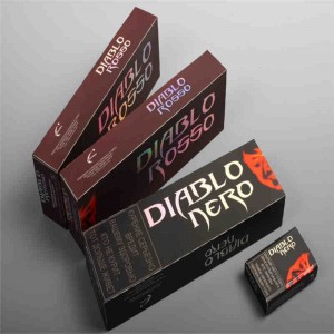 Brunt kraftpapper specialutskrivet kartong för wellpappförpackning