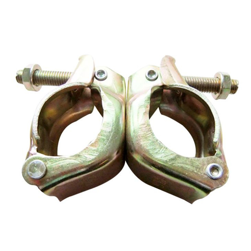 Ställningar Stämplade JIS Type Swivel Coupler Yellow Zink