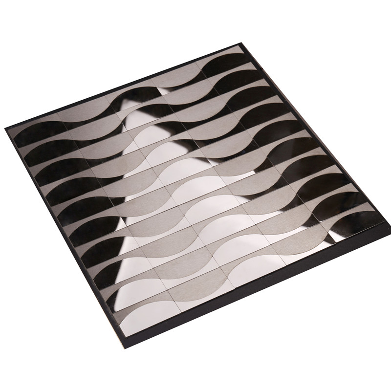 Moderna dimensioner Wave Design Tile för Hall HSW18044