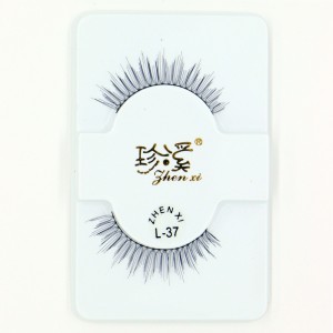 Tjocka criss cross Style ögonfransar med ögonfransar av mink