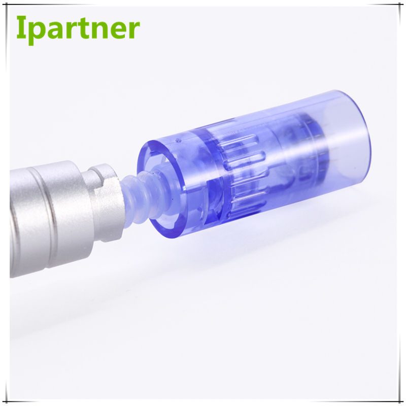 Ipartner 10st uppsättning ersättning 12-stifts nålkassetter för Derma Pen Stamp EO steriliserad