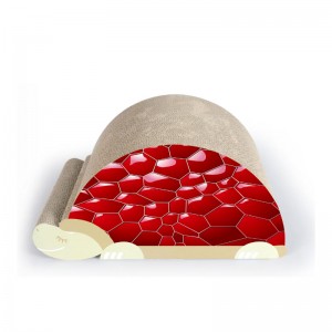 Modedesign Miljövänlig korrugerad kartong Kattleksak