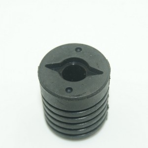 Gjutna gummidelar gummifäste för bilar.