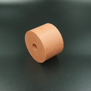 Anti-aging aging i röd färg Naturlig gummipacka / gummispelare för fordonstestverktyg