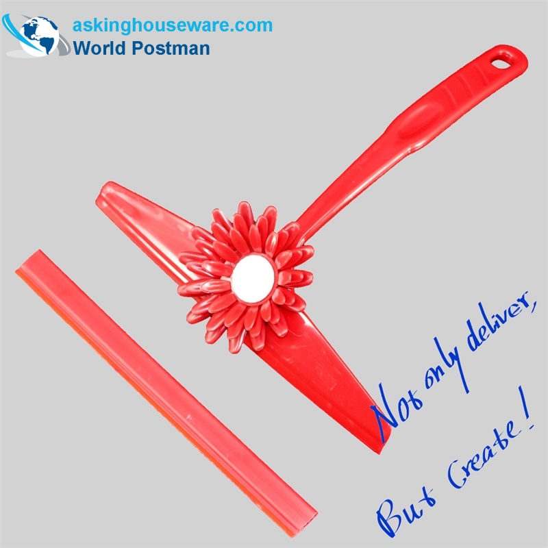 Akbrand Flower Shaped Window Squeegee