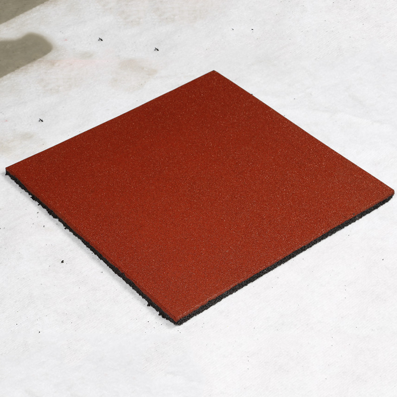 Antislip färgglada Rubbe utläggare gummi golvplattor för dagisar