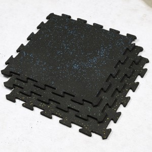 Halkfri färgstark täckmatta för färgrik fitnessutrustning