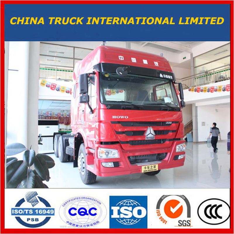 Sinotruck Heavy Duty Truck 336hp HOWO Bogsering, Traktor, Lastbil