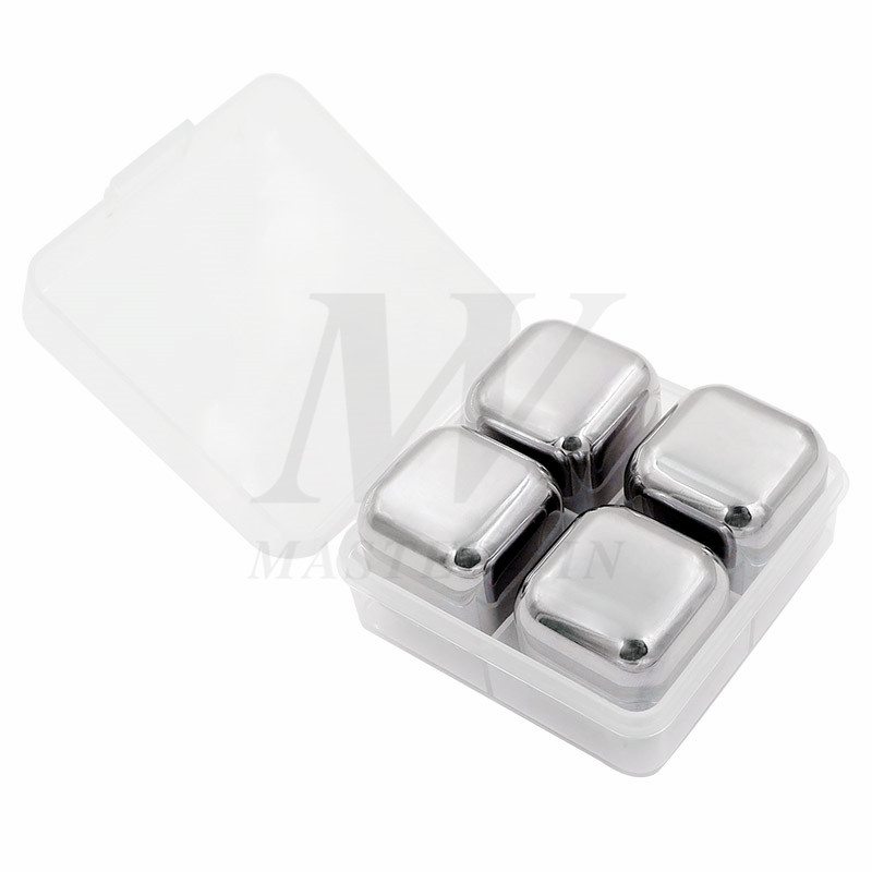 Rostfritt stål Ice Cube (4st) _IC16-001