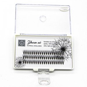 Hot säljer ögonfransförlängning fransar privat etikett 3d ögonfransar individuella förlängningar