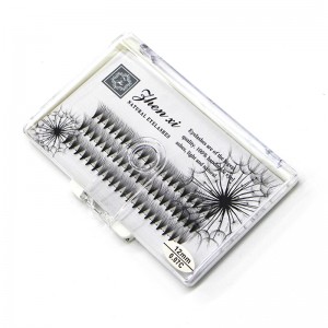 Hot säljer ögonfransförlängning fransar privat etikett 3d ögonfransar individuella förlängningar