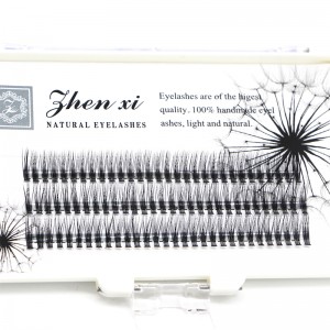 Fabrikspris Koreanskt silke Volym-ögonfransförlängningar 0,07 mm förfannat