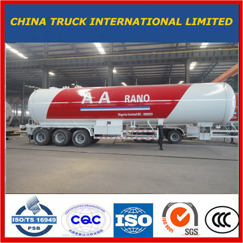 ASME 60000 liter LPG Gas Storage Tank 25mt Trailer till salu