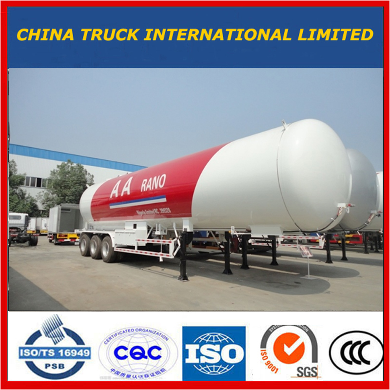 ASME 60000 liter LPG Gas Storage Tank 25mt Trailer till salu