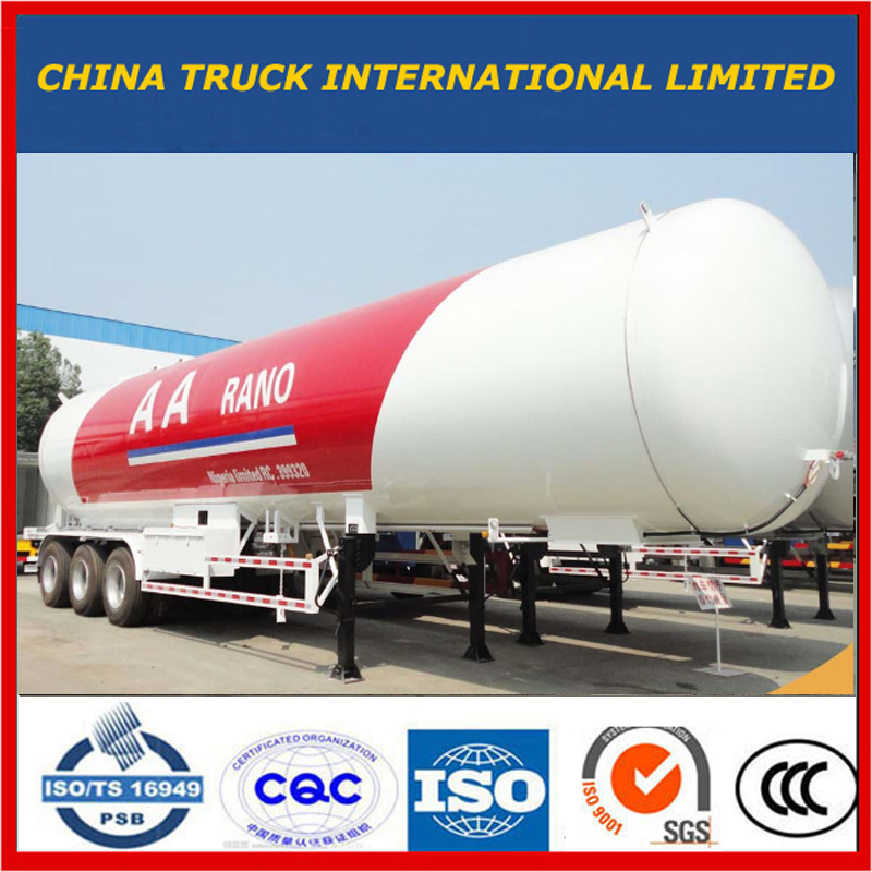 ASME 60000 liter LPG Gas Storage Tank 25mt Trailer till salu