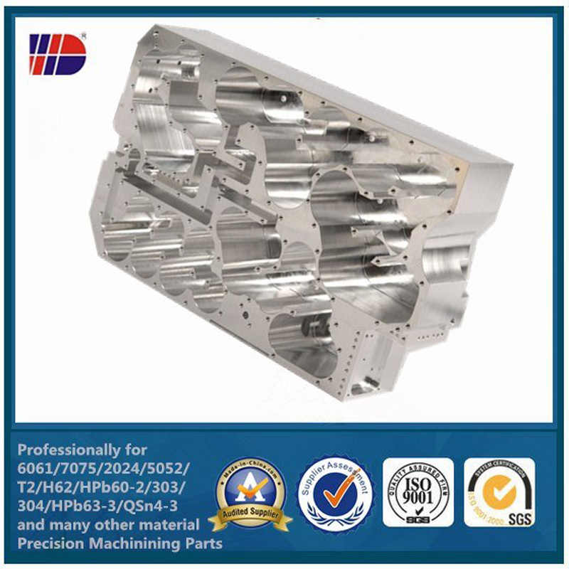 6061 CNC-produktionsbearbetning av aluminium för svarvdelar