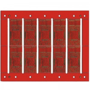 Högfrekvent HDI Hybrid PCB Vias fylld med harts