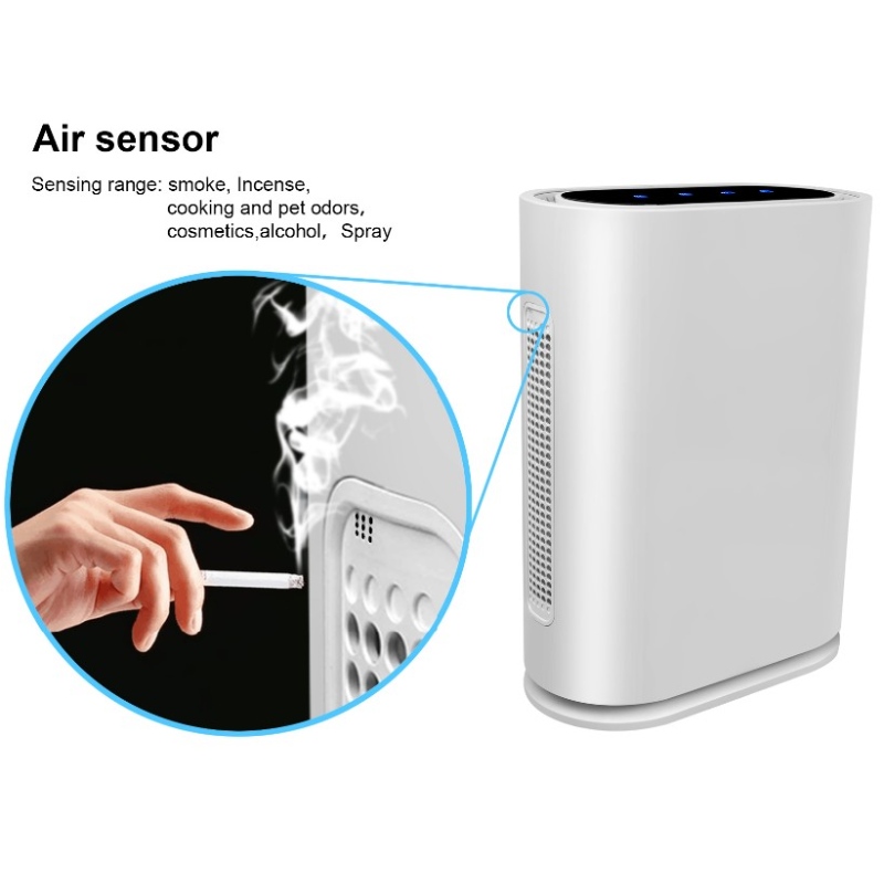 Dust and Smoke Air Ionizer Cleaner Ozon Air Purifier med HEPA-filter