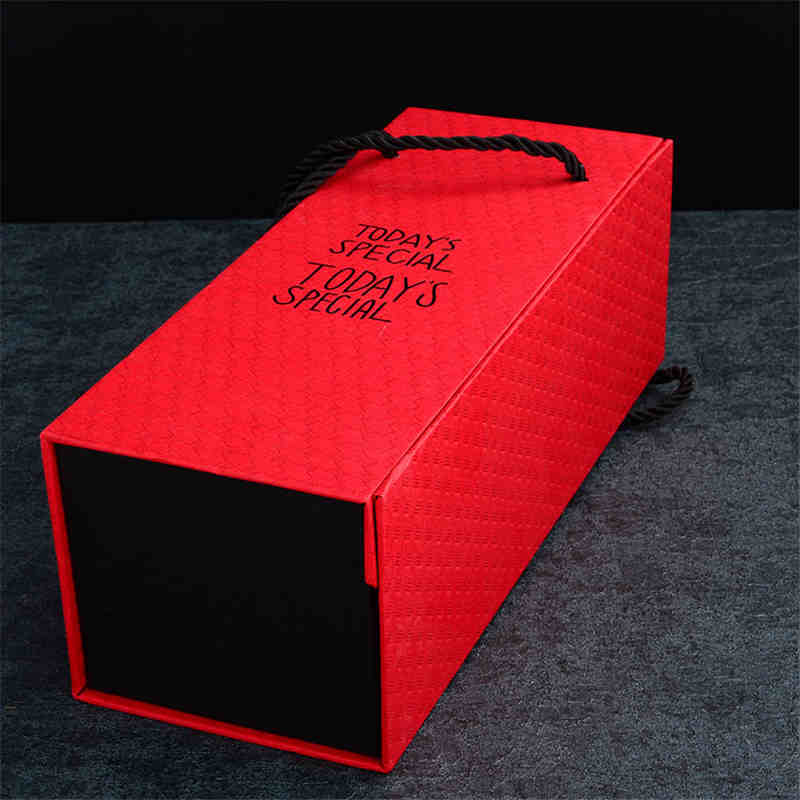 partihandel kundanpassad designtryck kartongpapper presentförpackning magnetisk förpackningsbox med magnetisk