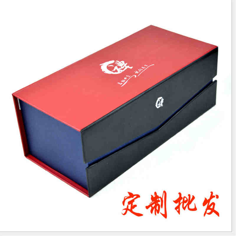 partihandel kundanpassad designtryck kartongpapper presentförpackning magnetisk förpackningsbox med magnetisk