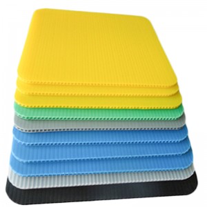 ihåligt ark av polypropen