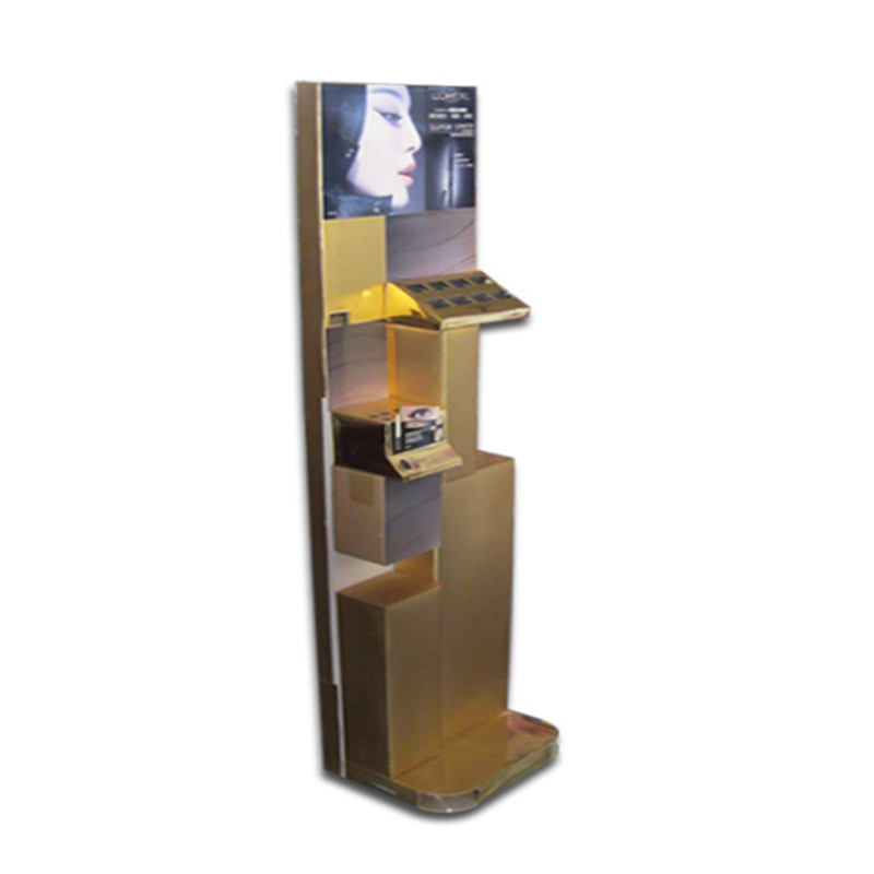 försäljningsstället butik kartong display makeup display
