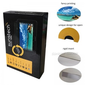 Dongguan Partihandel anpassad design Täck-off kartong sunstech Radio Packaging Box