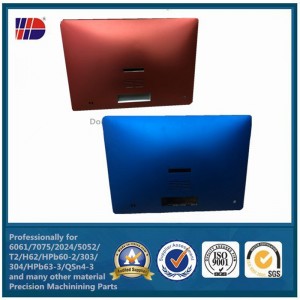 Precision CNC-bearbetning cnc-fräsaluminium Datortillbehör