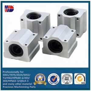 Anpassade OEM-aluminiumtillbehör CNC-fräsbearbetningsdelar