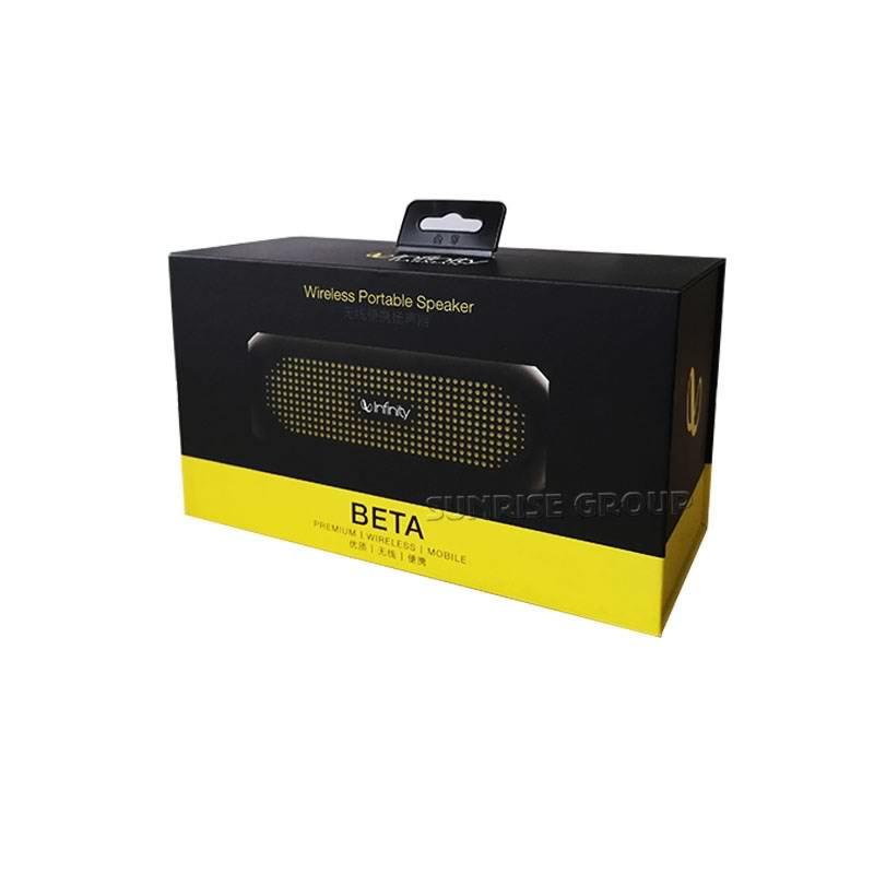 Anpassade storlekar Ljudtillbehör Förpackningsfodral Högtalare Förpackningsbox Radiobox