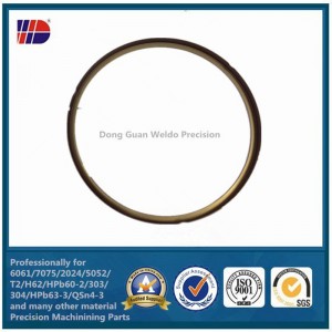 cnc-bearbetning vändfräsning av metalldelar