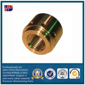 cnc fräsning svarvning bearbetning mässing delar