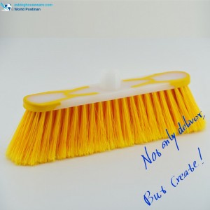 Akbrand Plastic Broom Head med Striated Shape TPR-kant