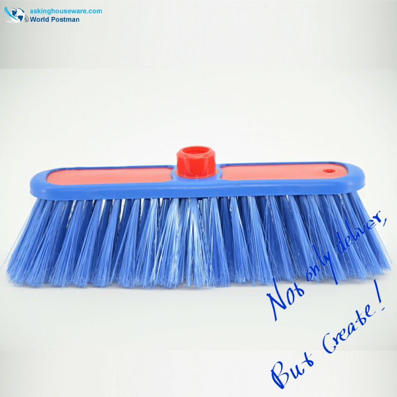 Akbrand Wider Brush Board Plastic Broom Head med symmetriskt mjukt TPR-bord