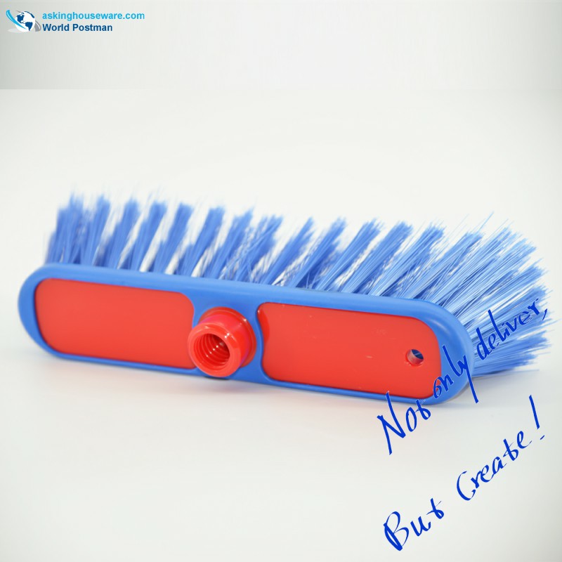 Akbrand Wider Brush Board Plastic Broom Head med symmetriskt mjukt TPR-bord