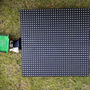 Aluminiumväska IP67 Front Service utomhusskärm för fast installation och uthyrning