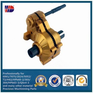 CNC-kopparbearbetningsprodukter med hög precision och fräsning av svarvdelar