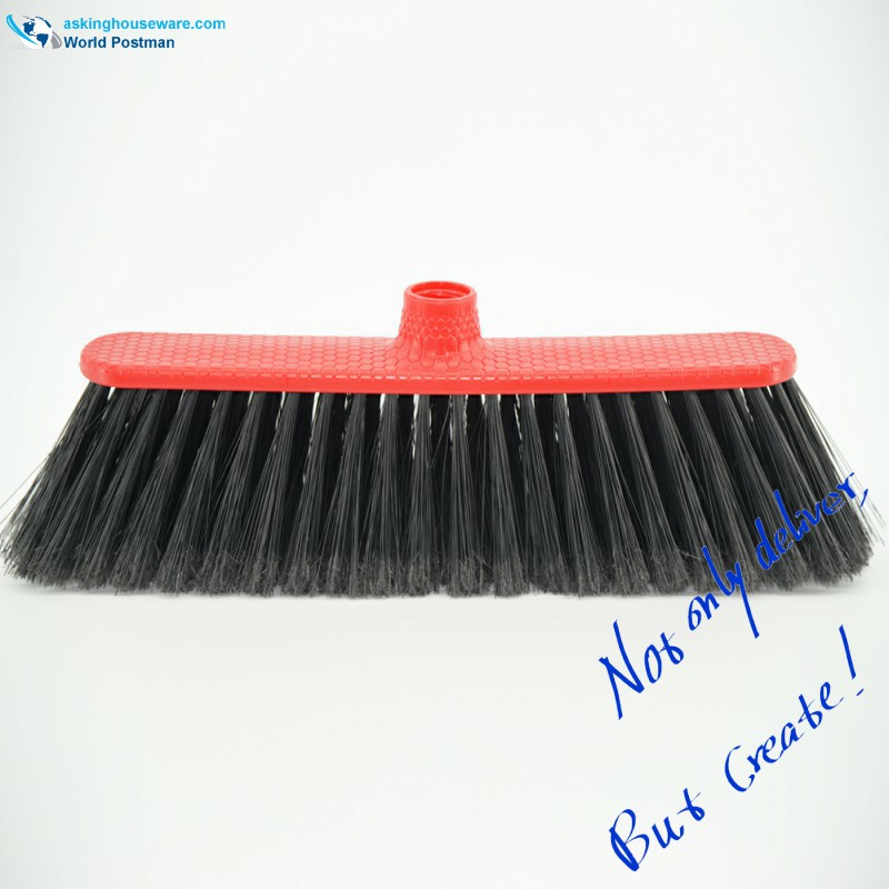 Akbrand Plastic Broom Head med honungskornkornborste